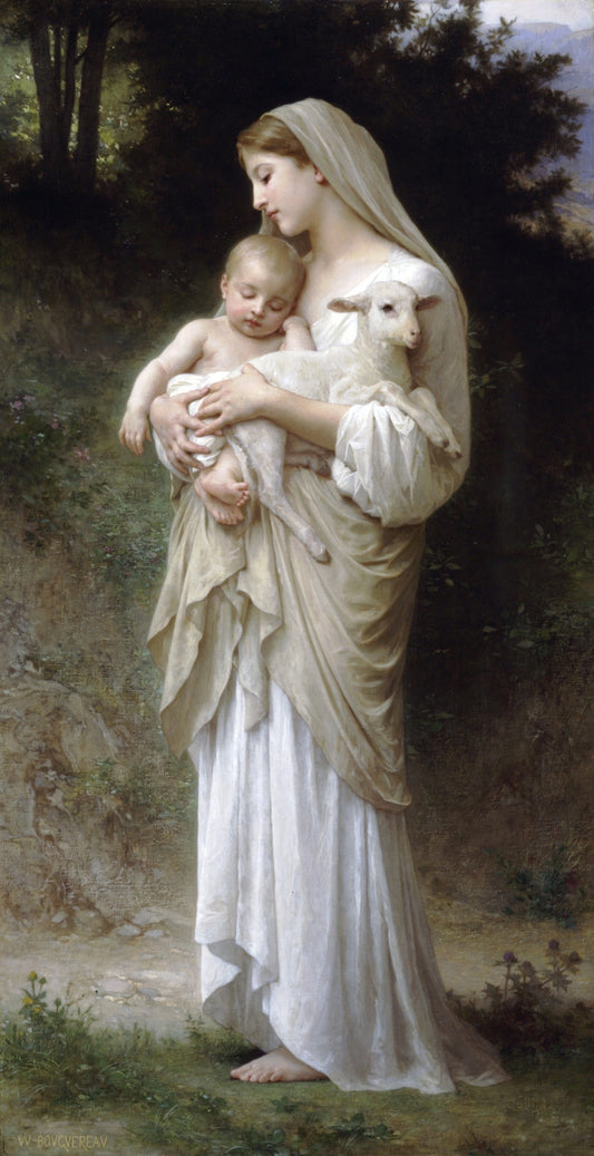 Innocence ( Artist : Bouguereau_1893 )