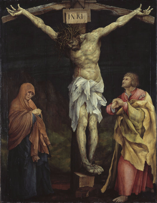 The Crucifixion ( Artist : Grunewald )_1524