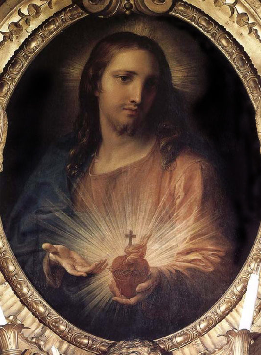 Sacred Heart of Jesus ( Artist : Batoni_1767 )