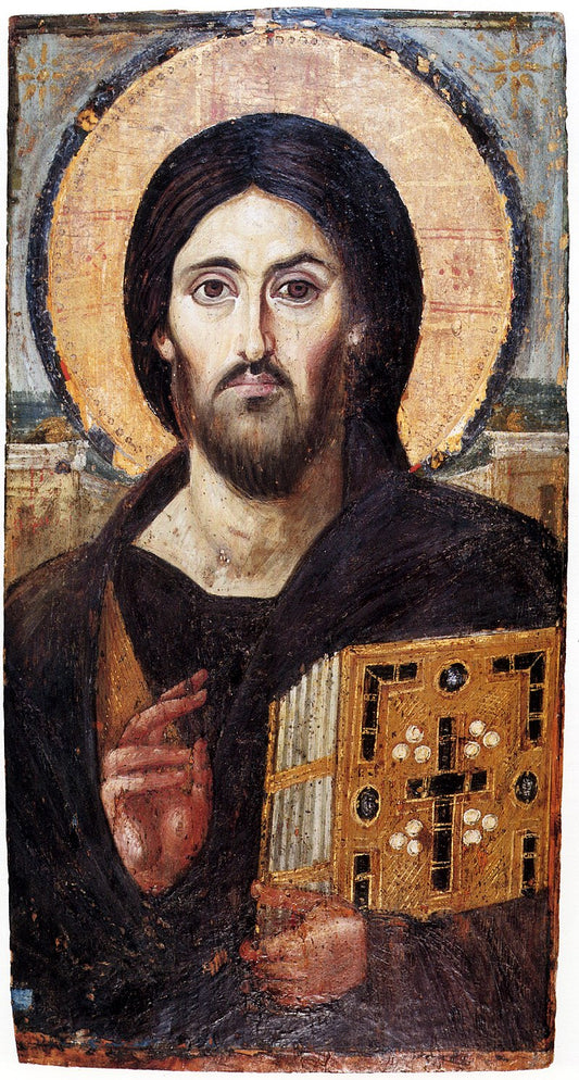 Christ Pantocrator ( Sinai_ 6th Century )